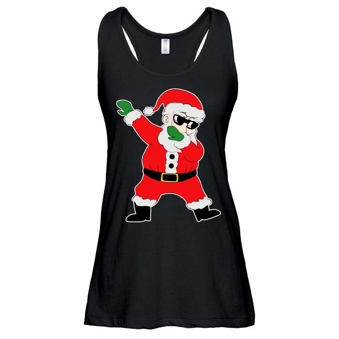 Dabbing Santa Ladies Essential Flowy Tank