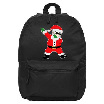 Dabbing Santa 16 in Basic Backpack