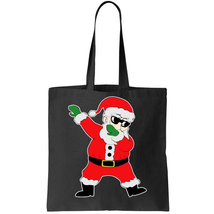 Dabbing Santa Tote Bag