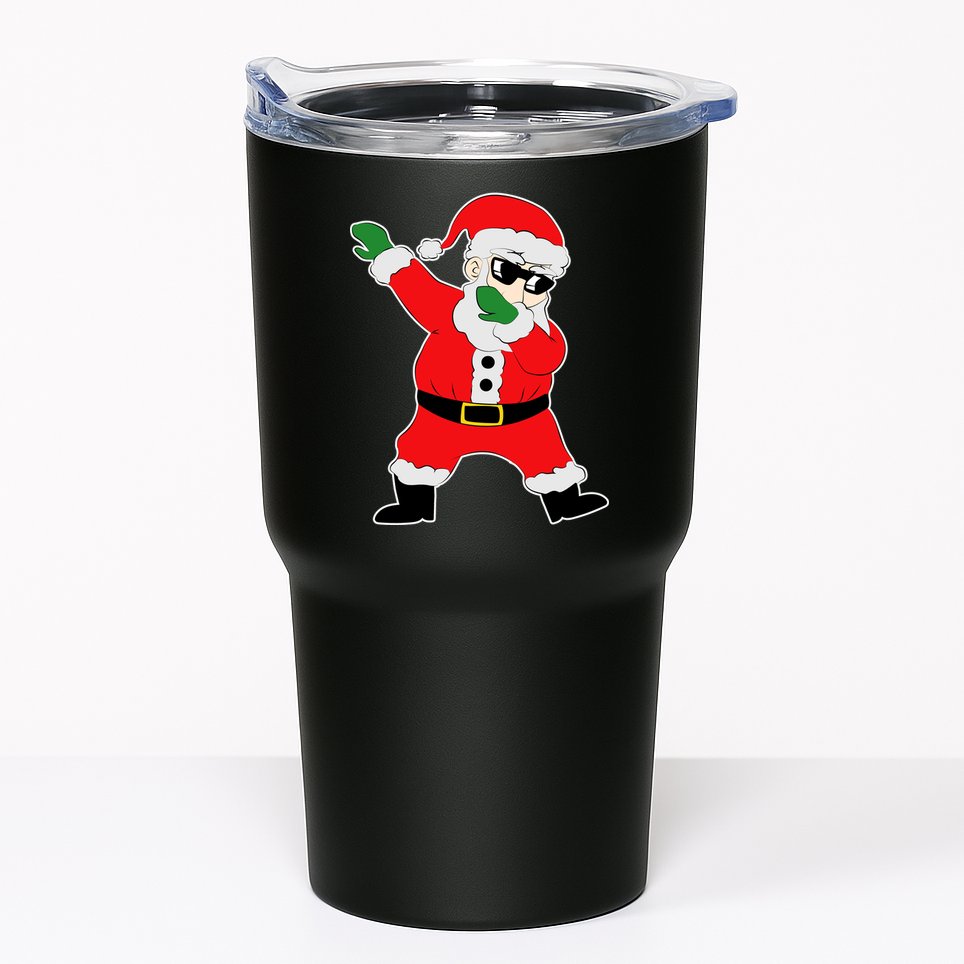 Dabbing Santa Tumbler