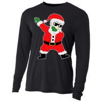 Dabbing Santa Cooling Performance Long Sleeve Crew