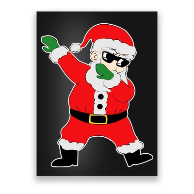 Dabbing Santa Poster