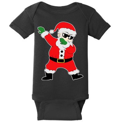 Dabbing Santa Baby Bodysuit