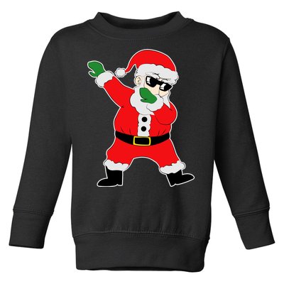 Dabbing Santa Toddler Sweatshirt