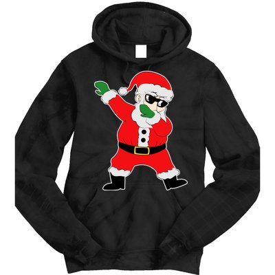 Dabbing Santa Tie Dye Hoodie