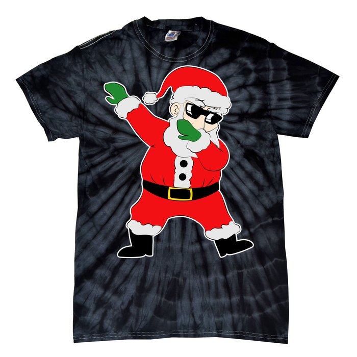 Dabbing Santa Tie-Dye T-Shirt