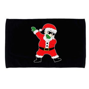 Dabbing Santa Microfiber Hand Towel