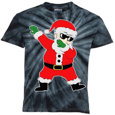 Dabbing Santa Kids Tie-Dye T-Shirt