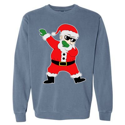 Dabbing Santa Garment-Dyed Sweatshirt