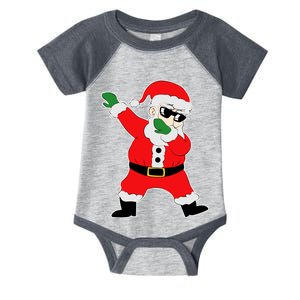 Dabbing Santa Infant Baby Jersey Bodysuit