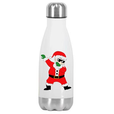 Dabbing Santa Stainless Steel Insulated Water Bottle