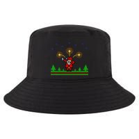 Dabbing Santa 8-Bit Ugly Christmas Cool Comfort Performance Bucket Hat