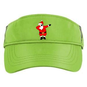 Dabbing Santa Christmas Adult Drive Performance Visor