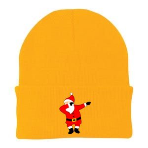 Dabbing Santa Christmas Knit Cap Winter Beanie