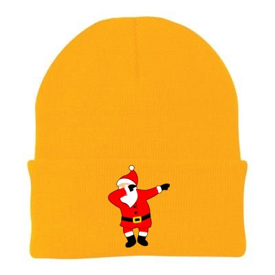 Dabbing Santa Christmas Knit Cap Winter Beanie