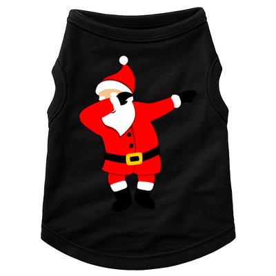 Dabbing Santa Christmas Doggie Tank