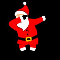 Dabbing Santa Christmas Sustainable Bucket Hat