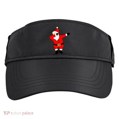 Dabbing Santa Christmas Adult Drive Performance Visor