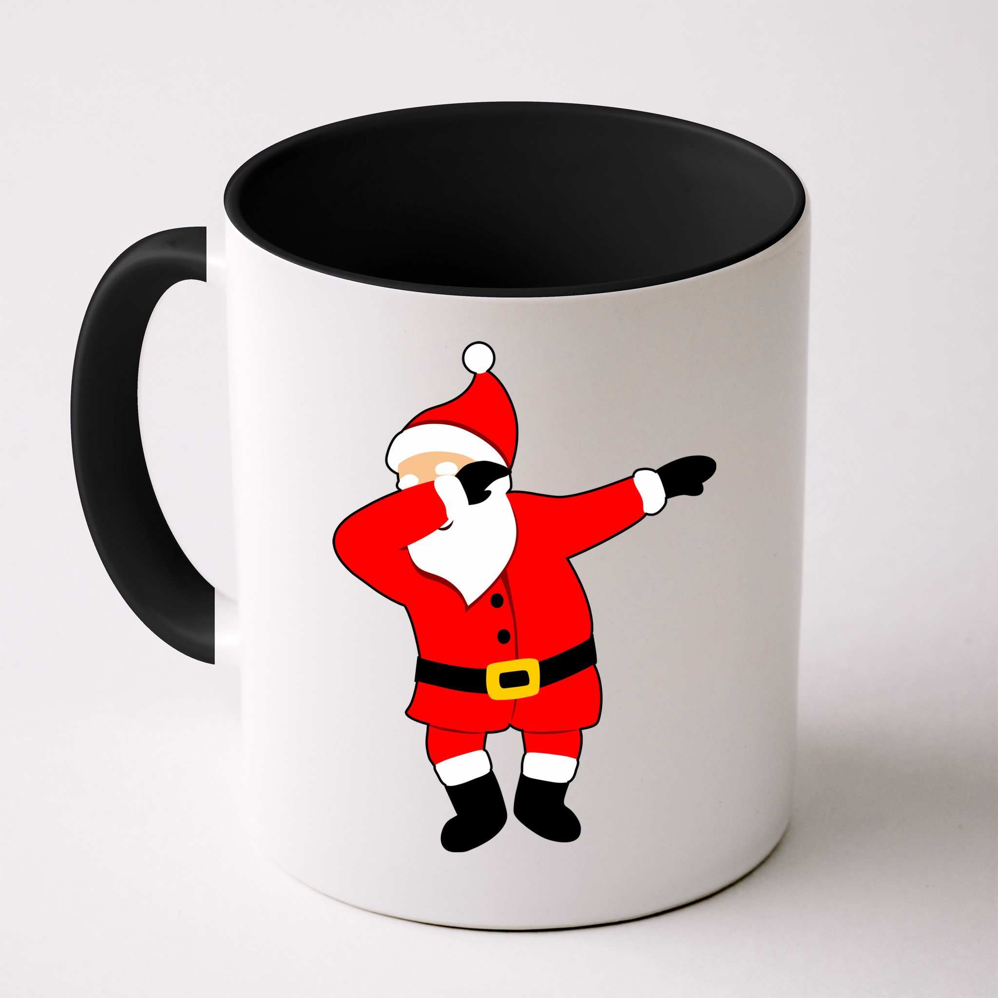 Dabbing Santa Christmas Mug