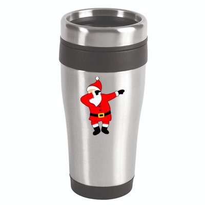 Dabbing Santa Christmas 16oz Travel Tumbler