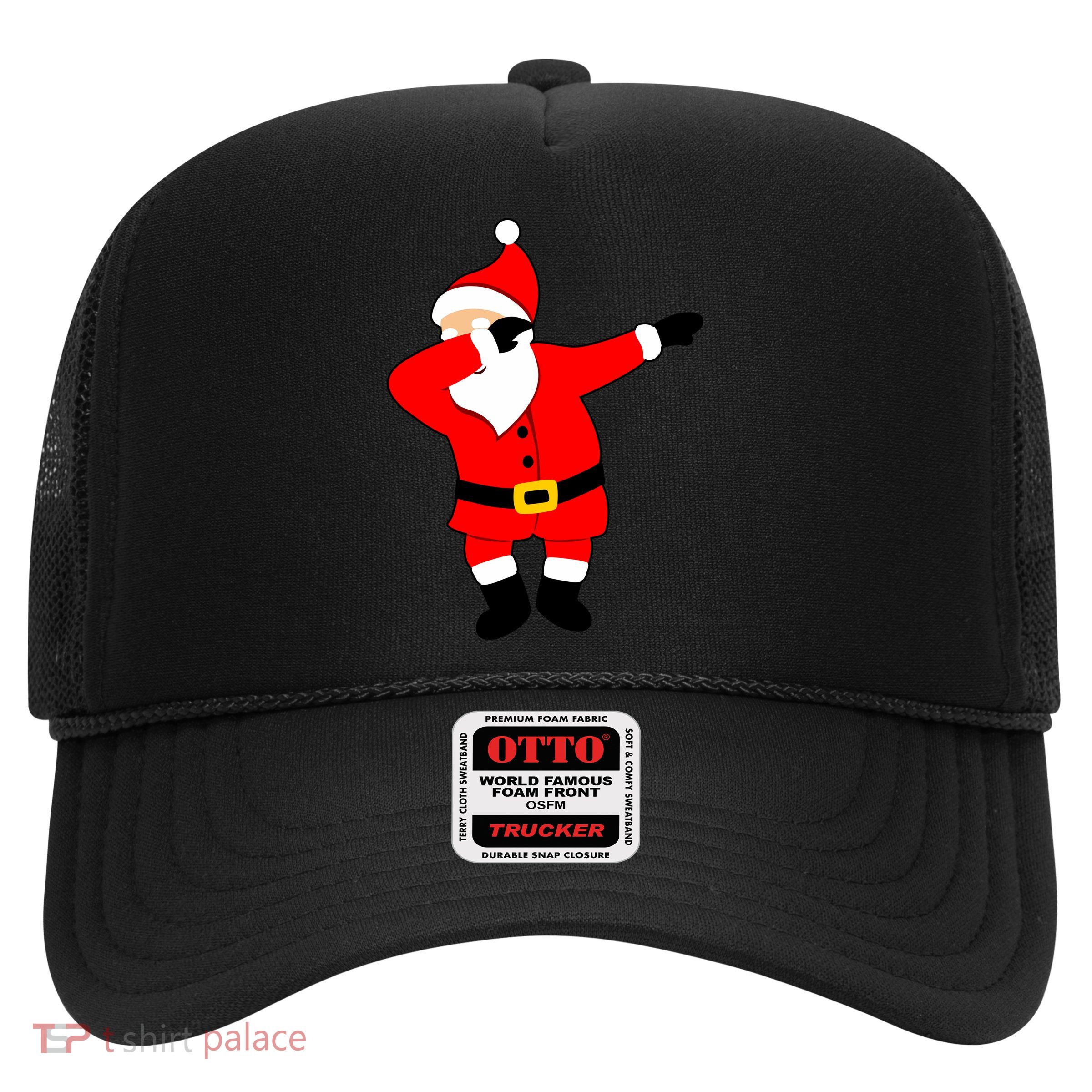 Dabbing Santa Christmas Trucker Hat