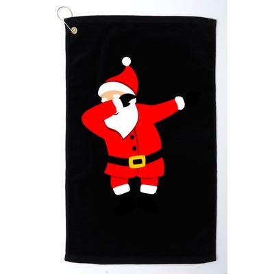 Dabbing Santa Christmas Golf Towel
