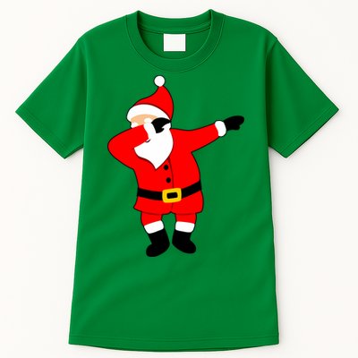 Dabbing Santa Christmas Tall T-Shirt