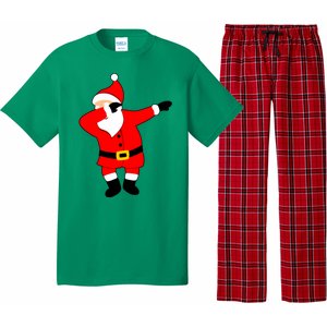 Dabbing Santa Christmas Pajama Set