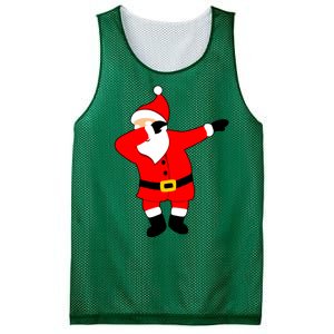 Dabbing Santa Christmas Mesh Reversible Basketball Jersey Tank