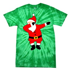 Dabbing Santa Christmas Tie-Dye T-Shirt