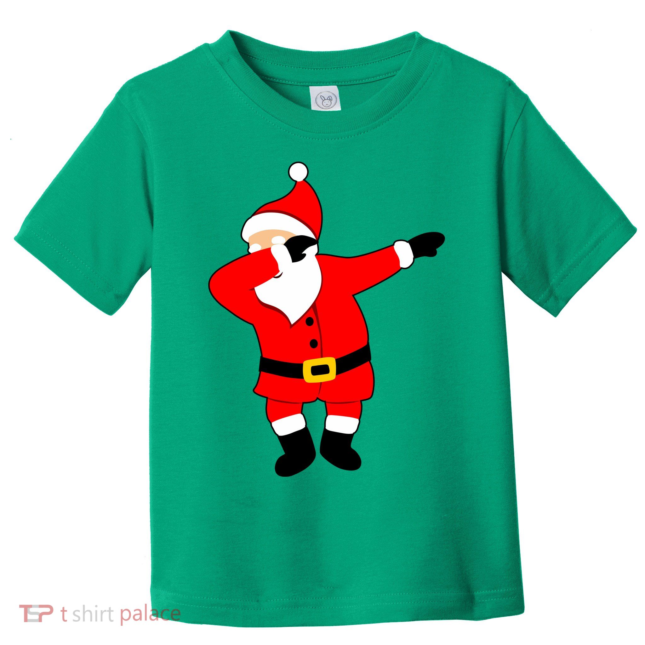 Dabbing Santa Christmas Toddler T-Shirt
