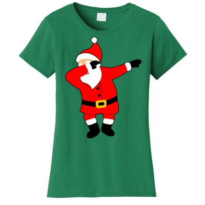 Dabbing Santa Christmas Women's T-Shirt