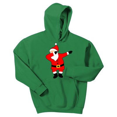 Dabbing Santa Christmas Kids Hoodie