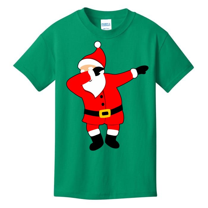 Dabbing Santa Christmas Kids T-Shirt