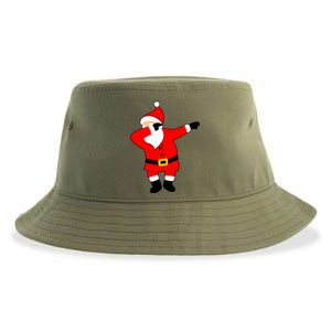 Dabbing Santa Christmas Sustainable Bucket Hat