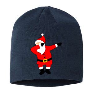 Dabbing Santa Christmas Sustainable Beanie