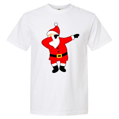 Dabbing Santa Christmas Garment-Dyed Heavyweight T-Shirt