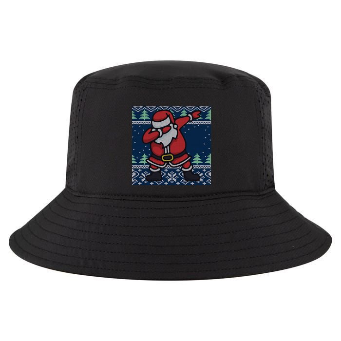 Dabbing Santa Claus Cool Comfort Performance Bucket Hat