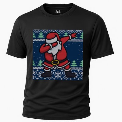 Dabbing Santa Claus Performance Shirt