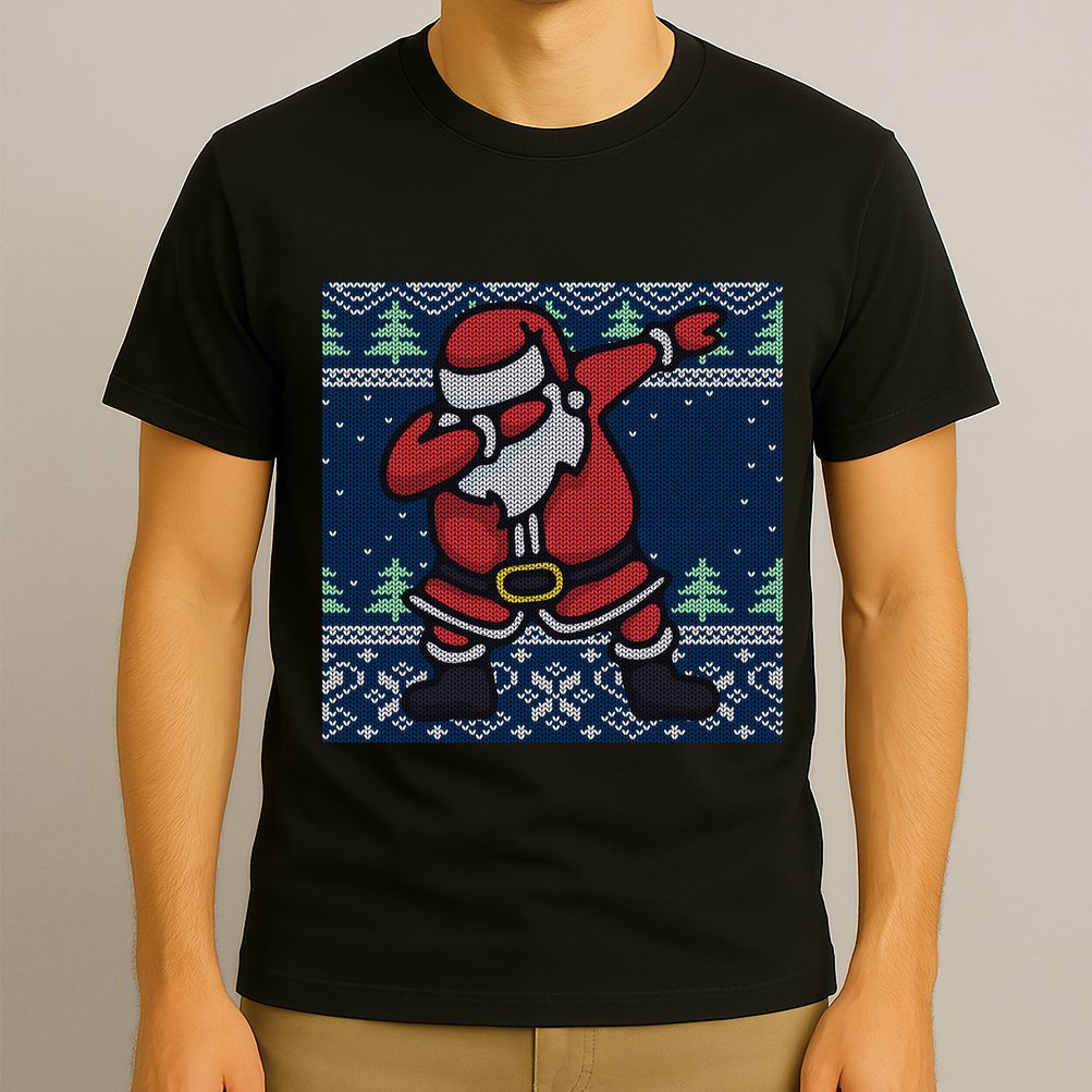 Dabbing Santa Claus T-Shirt