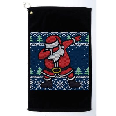 Dabbing Santa Claus Golf Towel