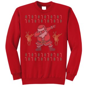 Dabbing Santa Ugly Christmas Sweatshirt