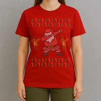 Dabbing Santa Ugly Christmas T-Shirt