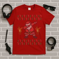 Dabbing Santa Ugly Christmas T-Shirt