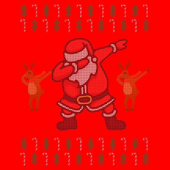 Dabbing Santa Ugly Christmas T-Shirt
