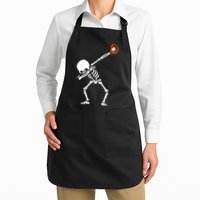 Dabbing Skeleton Baseball Glove Catch Dab Apron