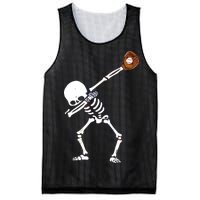 Dabbing Skeleton Baseball Glove Catch Dab Mesh Reversible Basketball Jersey Tank