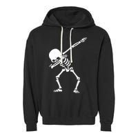 Dabbing Skeleton Dab Garment-Dyed Fleece Hoodie