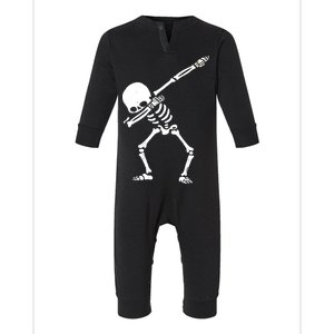 Dabbing Skeleton Dab Infant Fleece One Piece