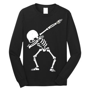 Dabbing Skeleton Dab Long Sleeve Shirt